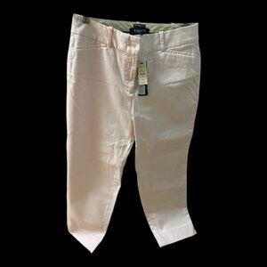 Talbots Soft Pink Cropped Pants